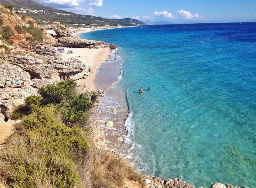 Dhërmi Beach, Dhërmi, Vlorë County, Albania